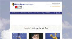 Desktop Screenshot of birgit-ebner.at